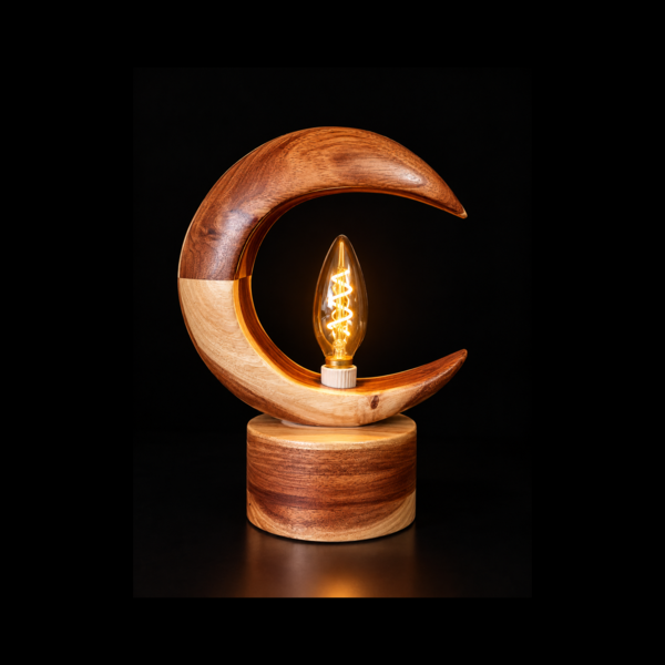 Crest Moon Lamp