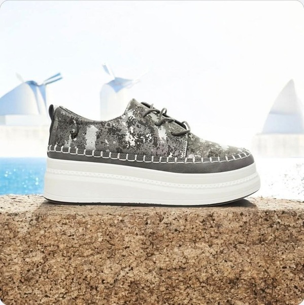 Butterfly Feet - Senhora 14 - Pewter (Size 5)