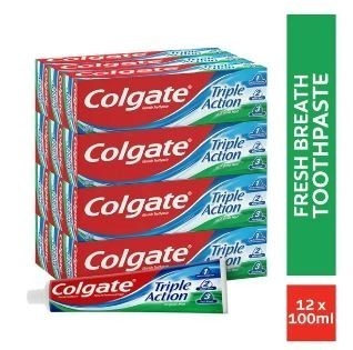 Colgate Triple Action Toothpaste - Bulk Pack (12x100ml) | Colgate ...
