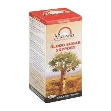 MANNA BLOOD SUGAR SUPPORT  CAPSULES - 120