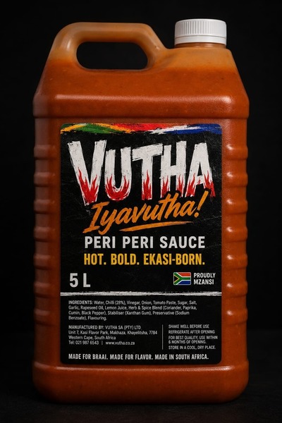 VUTHA Peri Peri Sauce 5L