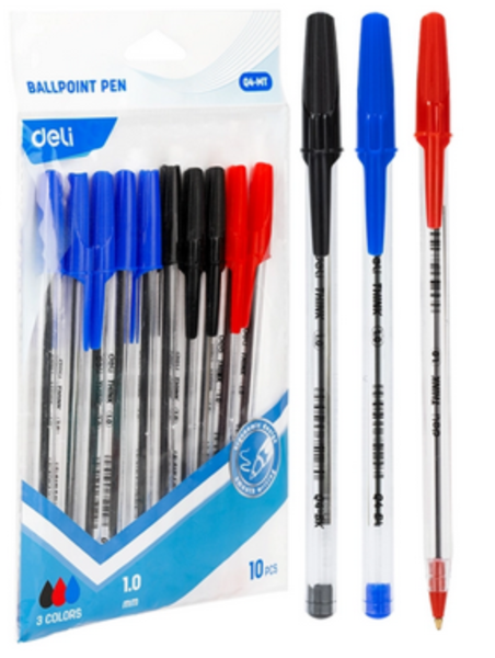 thumbnail image 2 of 16-Pack Ballpoint Pens - Smooth Writing, Assorted Black, Blue, Red & Green Ink - Perfect Multicolor Stationery Set By Design Group 2 of 3