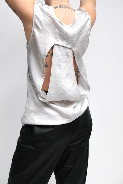 Helmut Lang Satin Top