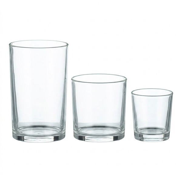 Candle Glass Jar - Clear