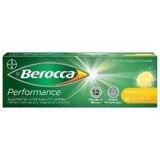 BEROCCA  PERFOMANCE  MANGO EFT TABLETS - 10