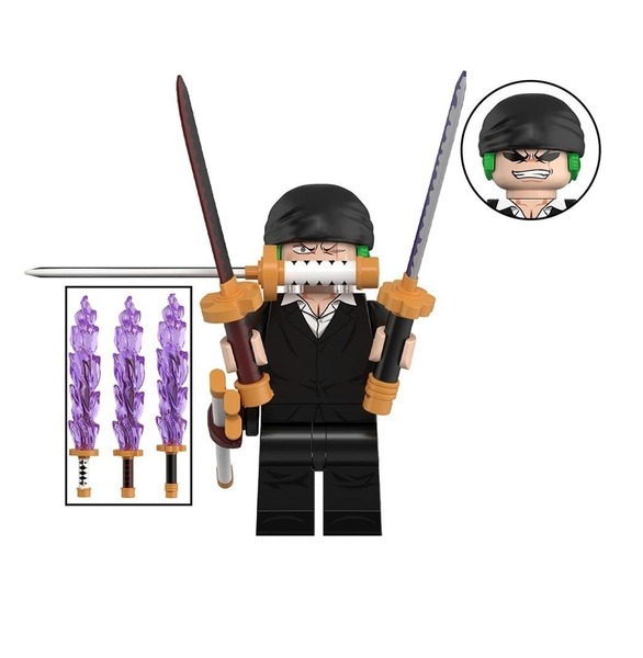 Roronoa Zoro - Haki Aura Purple 3 blades