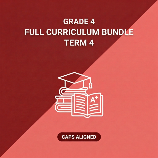 Grade 4 Full Curriculum Bundle Term 4 (CAPS Aligned)
