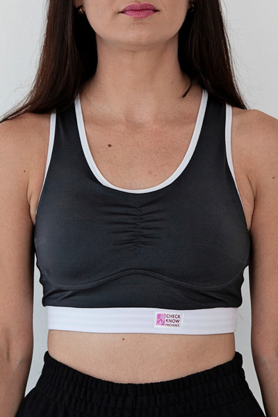 Velisa Sports Bra Grey
