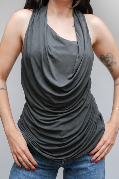 Helmut Lang Draped Top