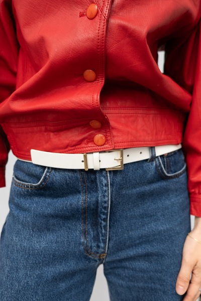 HUGO BOSS Taylor Leather Logo Belt