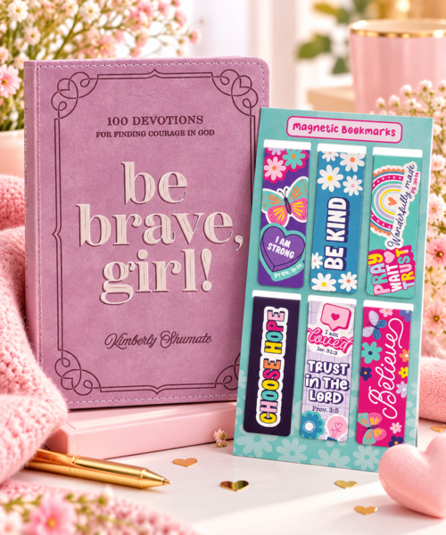 Be Brave, Girl! Devotional Collection – Christian Gift Set for Girls
