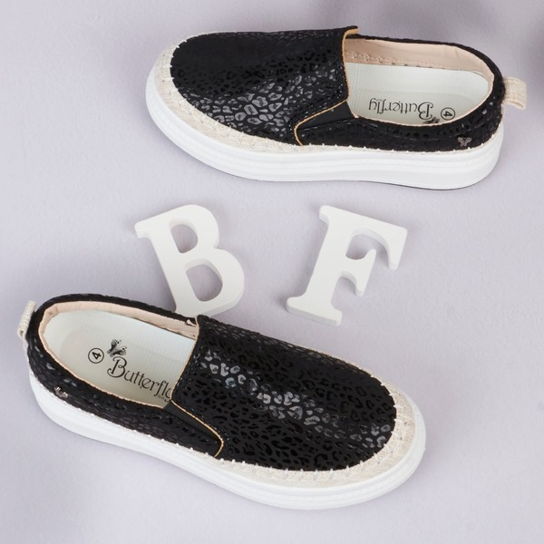 Butterfly Feet - Senhora 13 - Black (Size 4, 5, 6, 7)