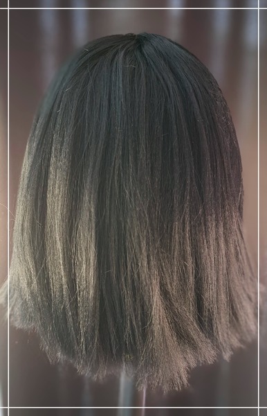 10 Inch Yaki blended bob natural black