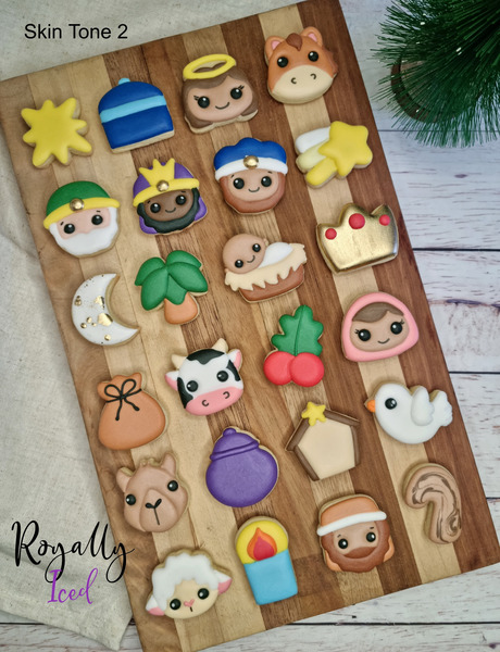 Refill Nativity Advent Cookies