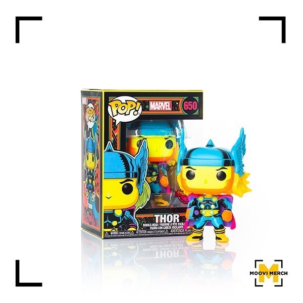 FUNKO POP! Black Light Thor Make your collection stand out with