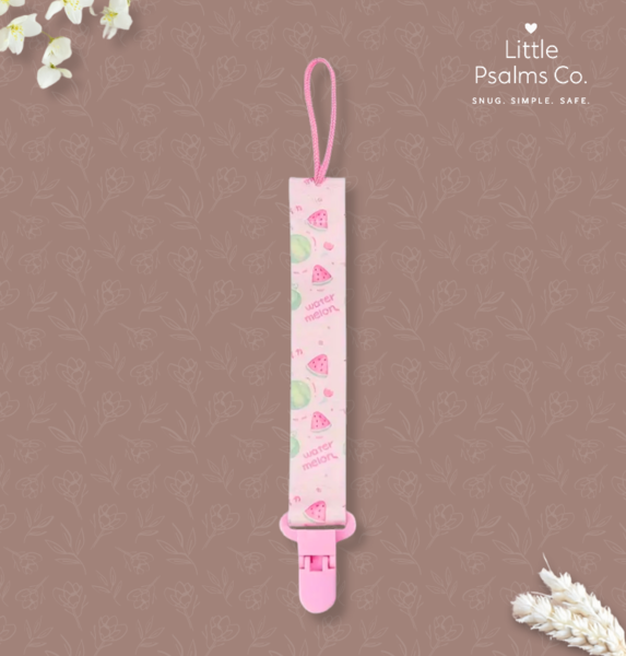 Watermelon Pacifier Clip