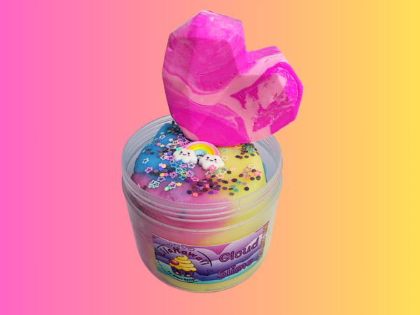 Rainbow cloud slime clay kit (Cloud Cream Slime) - 250ml
