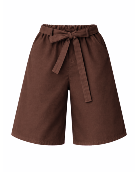 Brown Cotton Twill Hakama