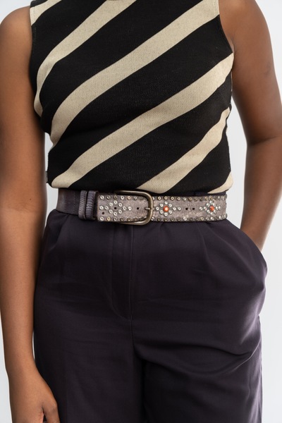 Isabel Marant SS13 Multicolor Gemstone Belt