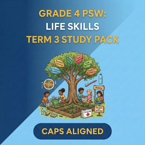 Grade 4 PSW: Life Skills Term 3 (CAPS Aligned)