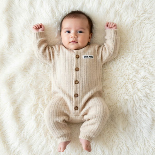 Wheat Pattern Texture Onesie