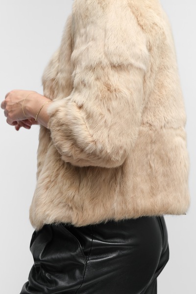 Fur Jacket Cream