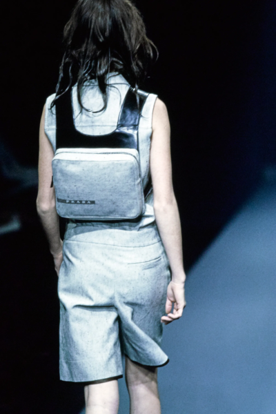Vintage 1999 Prada Milano Chest Rig Backpack |