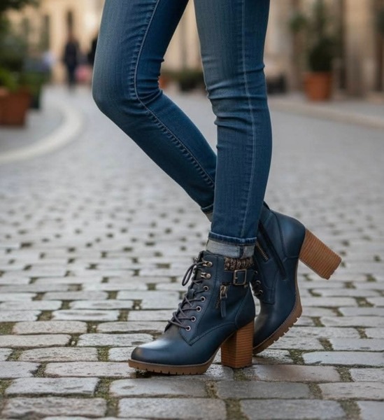 Miss Black - Delta 1 -Navy (Size 6 )