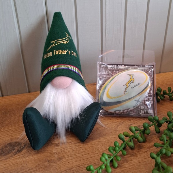 Mini Father's Day Gnome - Rugby