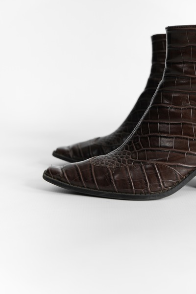 authentic snakeskin boots