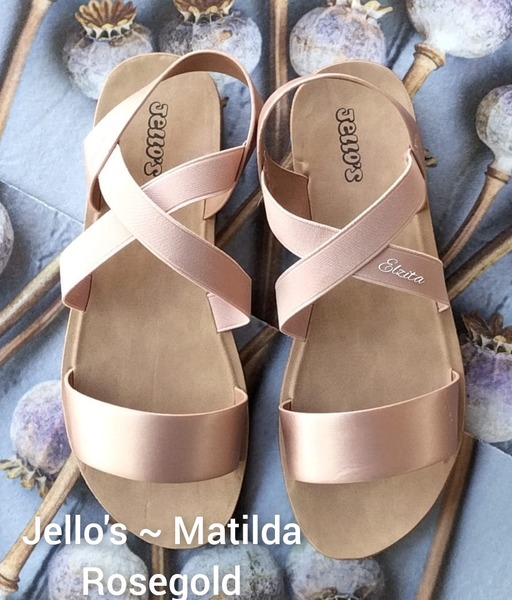 Jellos ~ Matilda ~ Rosegold (Sizes 3, 5, 6, 7, 8)