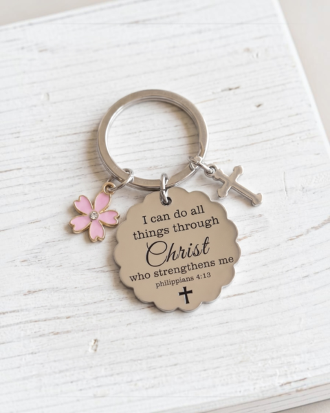 Flower Keyring