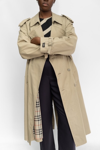 Westbury Trench With Checked Lining