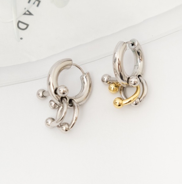 Rethread x Pina Jewellery Silver Large Hoops