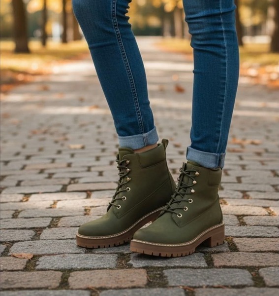 Miss Black ~ Fox 1 ~ Olive (Size 8)