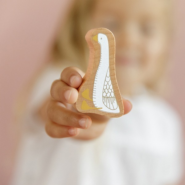 Little Dutch Wooden Blocks Pink Little Favourites Wooden blocks
