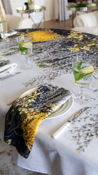 Yellow Fynbos Christmas Napkins – Set of 6