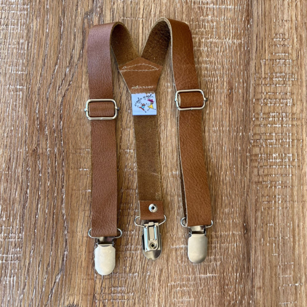 Baby Leather suspenders
