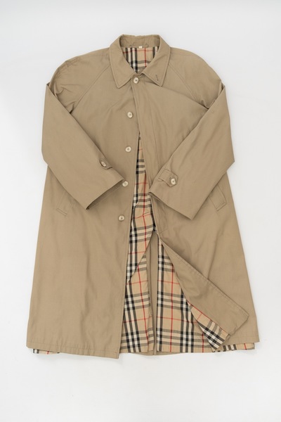 Vintage Mac With Checked Lining