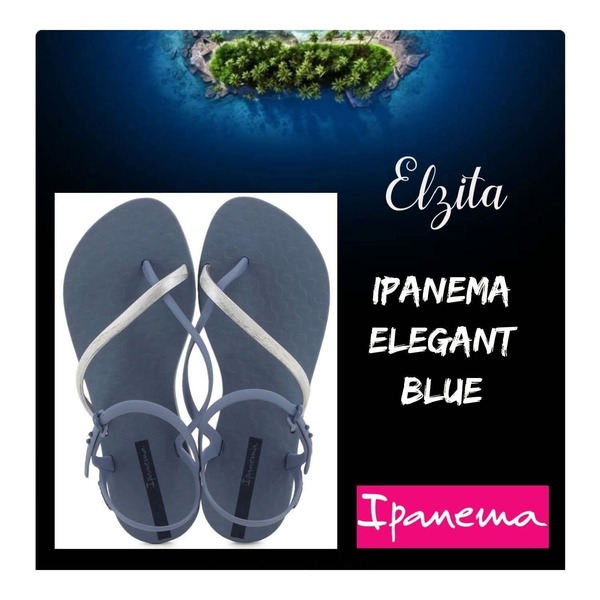 Ipanema - Elegant - Blue ( Size 6, 7, 8, 9 )