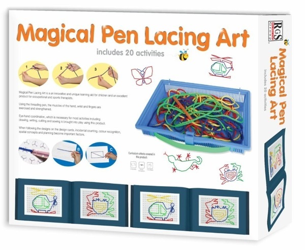 MAGICAL PEN LACING ART | FINE MOTOR DEVELOPMENT, VISUAL PERCEPTUAL ...