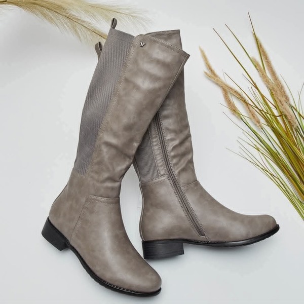 Butterfly Feet - Huda 9 - Grey (Size 7 )