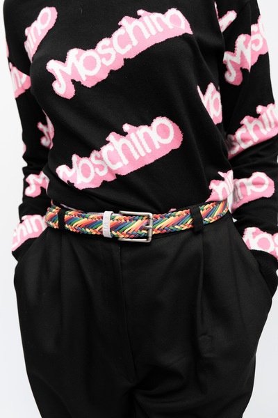 Levis Rainbow Woven Leather Belt