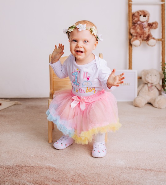 First Birthday Tutu 9 13 months