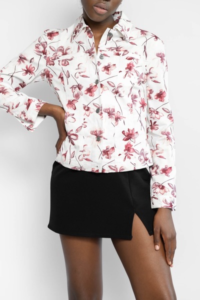 Floral Cotton Jacket