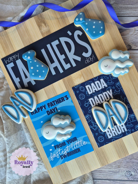 Father's Day Mini Cookie Cards