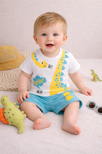 The good yellow dinosaur outfit