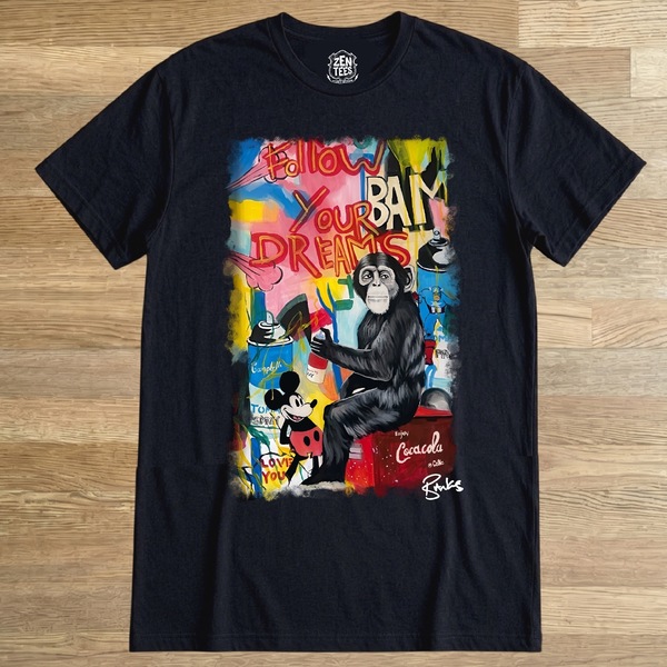 DREAMS STREET ART T-SHIRT