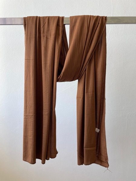 Brown Sugar Ribbed Jersey