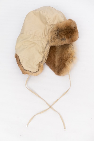MAX MARA Rabbit Fur Trimmed Ear Warmer Hat